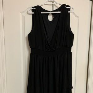 Torrid black high/low dress